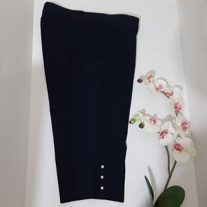 89th + Madison Dress Capris Vagabond Navy 16